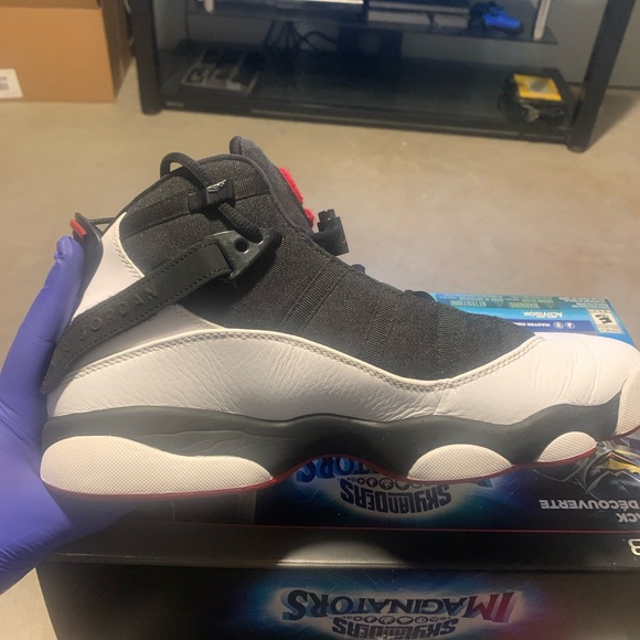 Jordan 6 Rings      black/white - Gym red - Black - Picture 6 of 9